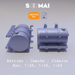 Estribo Camión 1:32 STL