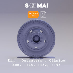 Rin delantero_ camión clásico  STL